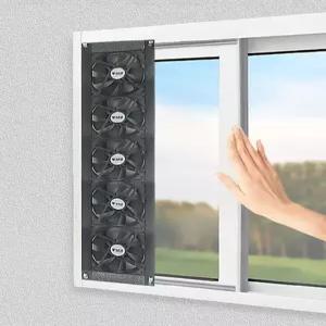 창문형환풍기 창틀 일자형 실내 욕실 흡연실 배기팬