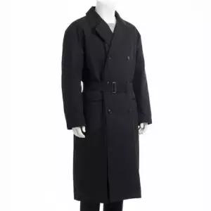 아워레가시 25FW 듀벳 트렌치코트 블랙 타이드 면 나일론 소재
