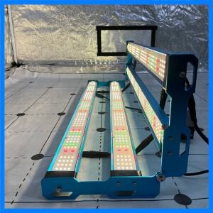 KingBrite LED 성장 조명 별도 스위치 UV IR 3x 3ft 2x4ft King Brite LM301H EVO 민트 화이트 UV IR 320W