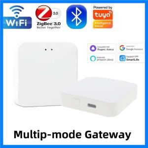 Mini Tuya Zigbee3.0 게이트웨이 다중 모드 무선/유선 스마트 홈 중앙 제어 장면 Alexa Google 용 DIY Tuya