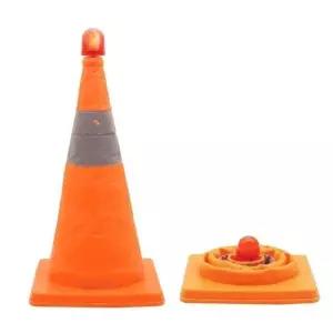 LED 접이식 교통안전콘 비상용 트래픽콘 주차금지 안전표지 (WFJ6TZZ)