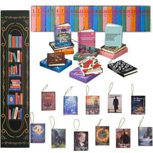 책 애호가 선물, 독특한 같은 모험 달력 2025, 크리스마스 트리를 위한 25개의 장식품, 여성, 남성, 독자, 책벌레를 선물 - 제2권