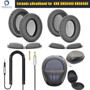 [호환품]KRK KNS6400 KNS 8400 헤드폰 헤드밴드 케이스 케이블 이어패드 쿠션 이어머프