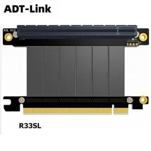Gen3.0 PCI-E 16x to 3.0 라이저 케이블 5cm 10cm PCI-Express Pcie X16 어댑터 직각 수직 비디오 GPU