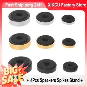 [호환품]XIKCU 4Pcs 스피커 수리 부품 액세서리 홈 시어터 사운드 시스템 스파이크 스탠드 피트 오디오 액