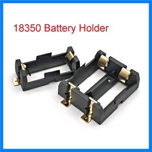 1S 2S 18350 배터리 홀더 Smd Smt 배터리 케이스 보관함(청동 핀 포함) 1 2 슬롯 18350 충전식 배터리 쉘