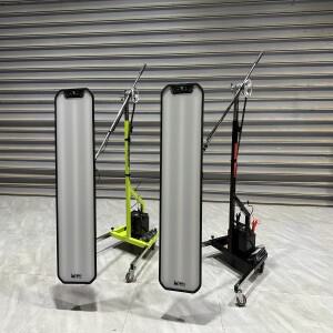 헤비 듀티 PDR 라이트 LED 램프 반사판 보드 덴트 수리 도구 조정 가능 홀더가 손