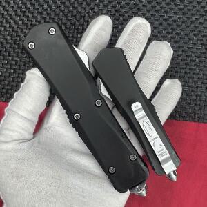 OTF Tech Knife Troo 시리즈 나이프 전투 아연 알루미늄 마이크로 EDC 자기 방어 전술 Pocketknives A07Don