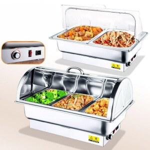 뷔페용 업소용 푸드 3구 중탕기 보온기 차핑 워머기 호텔