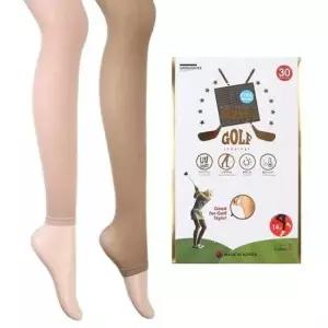 30D 골프레깅스 14부1매 쿨스타킹 UV차단 보슈아 골프레깅스 스포츠레깅스 스타킹 국내제작