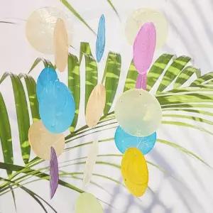 자개모빌 인테리어모빌 썬캐처 여름소품 컬러 자개모빌 인테리어모빌 썬캐처 여름소품