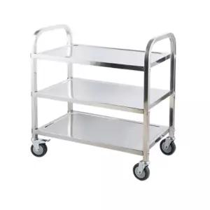 음식점 서빙 카트 2단 웨건 업소용 서빙카트 배식카 3단 운반