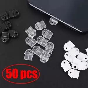 Type-C 먼지 플러그 충전 포트 보호기 화웨이 Xiaomi 스마트 폰 액세서리 용 먼지 방지 플러그 실리콘 커버