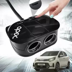 올뉴모닝 USB스위치 전압감지 2구3구4구 시거잭