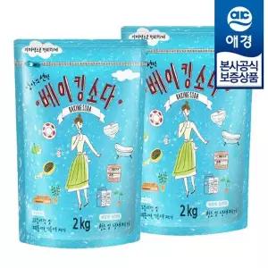 [애경] 엄마의선택 베이킹소다 리필 2kg x2개[35666257]