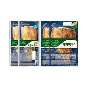 CJ 비비고 순살고등어구이 60g, 2개 + 가자미구이 70g, 2개