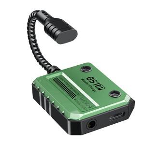 PLEXTONE GS1 오디오 보드 헤드폰 커넥터 C타입 ~ 3.5mm 30W 사운드 카드 아이패드 호환 아이폰 호환 14 15