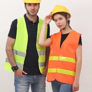 고가시성 안전 자전거 워킹용 남녀 작업복 가능 조절 공용 조끼 러닝 야외 조깅