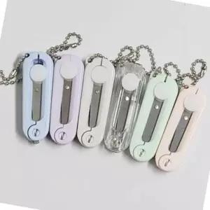 접이식 미니 가위 바느질 도구 휴대용 커터 작은 (WFK6LE6)