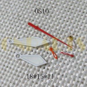 시계악세사리 미요타 OS10 0S10 무브먼트용 손목시계 화이트 트림 그린 루메 18x15x11mm