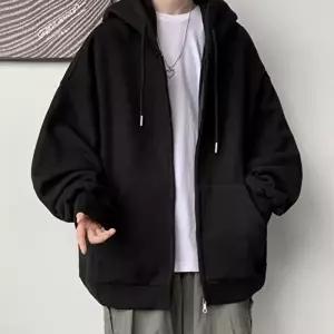 [모로엠]스타일리시 남성 베이직 간절기 긴팔 후드집업 DMS-JUA-Q4128248