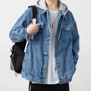남성 탈부착 후드 데님 자켓 DMS-JUA-Q4226533