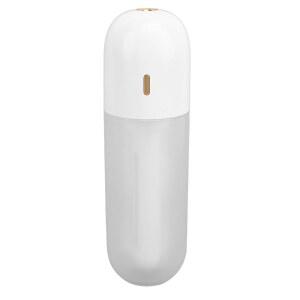 Asixxxix 미니 휴대용 , 100ml 쿨 미스트 USB 충전식 완드, 사무실용 여행용 개인 침실용, 조용하게 작동 가능 (흰색)