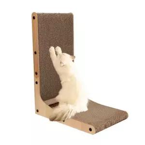 고양이 스크래쳐 하우스 반려 동물 장난갑 수직 L형 숨숨집 캣타워 장난감 용품 다용도