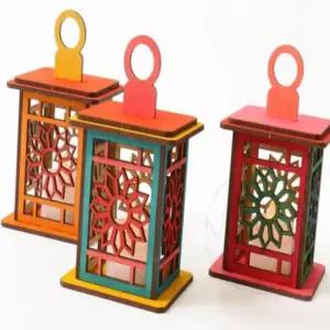 나무 전통등 무드등 만들기 유아미술놀이 어린이만들기 학교미술재료 체험놀이 만들기놀이