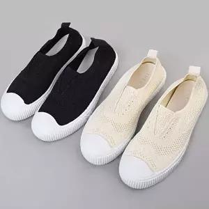 여자스니커즈 밴딩 스니커즈 경량 가벼운신발 니트 여름슬립온