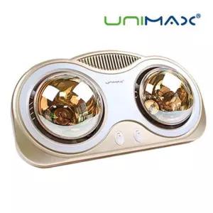 유니맥스2122 램프 욕실히터 2구 급속가열 난로/라지에이터/차량용/난방기/열풍/물데/온풍/소형/스탠드