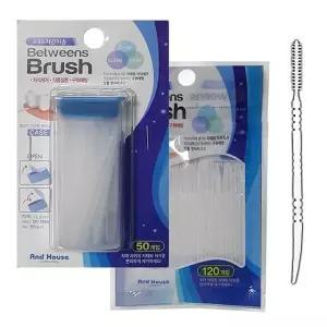 이쑤시게 양면 치간칫솔 휴대통 리필 이쑤시개 이쑤시게 치간치솔