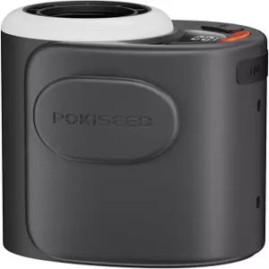 포켓시드 견고한 휴대용 선풍기 10000mAh 충전식 배터리 40시간 런타임 5단 터보 냉각 핸즈프리 다목적