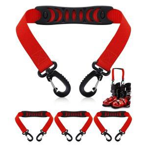 카샤트 스키 부츠 캐리어 스트랩 스노보드 롤러 스케이트 어깨 슬링 목줄 운동용 겨울 장비