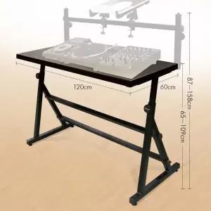 DJ 컨트롤러 콘솔 두꺼운 거치대 사운드 호환 테이블 축제 받침대