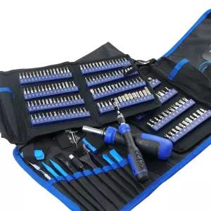 COMS 수공구 191종 정밀 십자 일자 미니 별 육각 비트 안경 시계 삼각 / 191 in 1 드라이버 세트 WISEMG191