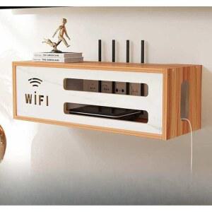 인테리어 공유기가리개 스탠다드 가리기 사쿠라 jl08 1 화이트 정리함 와이파이 티비선정리함 위클램셸