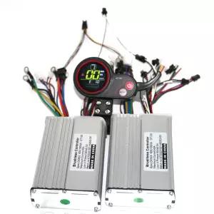 전기 자전거 전동  BLDC 스쿠터 컨트롤러 듀얼 드라이브 36 48 60V 800 1000W 브러시리스 스피드 드라이버