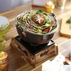 탕냄비 샤브냄비 경질 전골 냄비 우드워머만 소 튼튼 (WFK8UNJ)