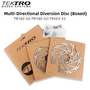 TEKTRO TR140/TR160/TR180/TR203 다방향 디스크 브레이크 로터 6볼트 산악 자전거 로드 바이크 부품