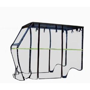 비닐커튼 밀폐형 투명 캐노피 4륜 그늘막 3륜 전동차 바람막이 천막