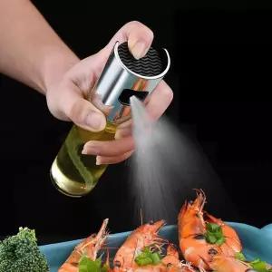 식용유 분무기 투명 유리 오일 스프레이 주방용 미세분사 유리병