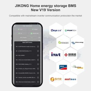 JIKONG V19 JK-PB2A16S30P 스마트 BMS 8S-16S 300A 리튬이온/리튬인산철/리튬토륨산염 배터리 가정용 에너