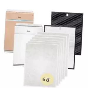 위닉스 국산 퓨어펫 호환필터+전처리필터6장 AEH-SC440NSKDO