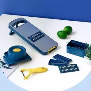 마그네틱 다용도 슬라이서 올라운드 채칼세트 스텐 (WFK8VV4)