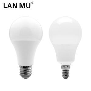E27 E14 LED 전구 3W 6W 9W 12W 15W 18W 20W 테이블 램프 리얼 전원 AC 220V-240V 스포트라이트 Lampada Bo
