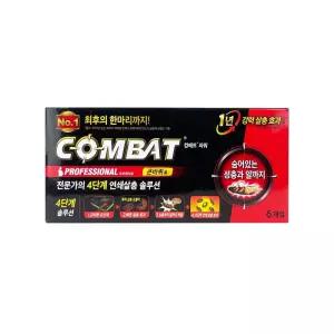 컴배트 파워 큰바퀴용(피프로닐)6개입 - O 에프킬라 홈키파 해피홈 모기
