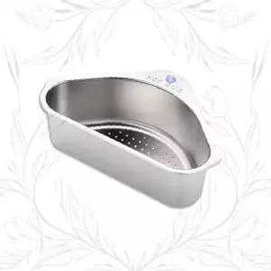 싱크대 코너 음식물 거름망 스테인리스 삼각 배수 채반 주방용품