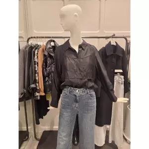 [ZOOC](천안아산점)[주크] 오버핏 시스루 블라우스 뷔스티에 Z253MSC001