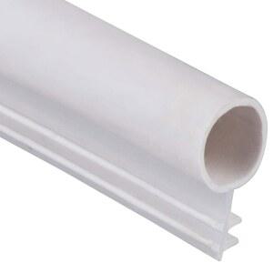 창문 웨더스트립 씰 5/16인치 전구 버블 커프 마운트 4가지 색상 및 6가지 길이 옵션 17 흰색